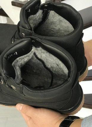 Чоловічі черевики шикарні теплі на хутрі2 фото