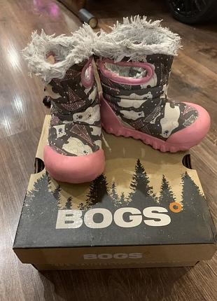Детские зимние сапоги bogs 6