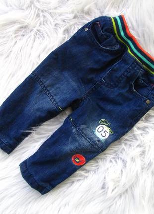 Стильные утепленные джинсы штаны брюки orchestra