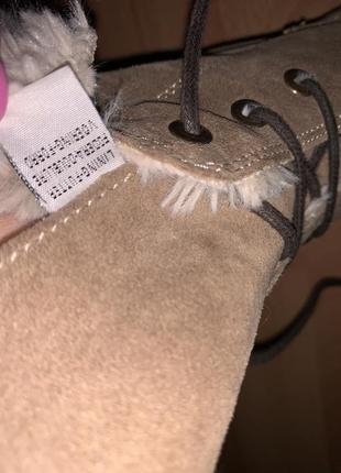 Стильные сапоги/ботинки на меху верх натуральный замш7 фото
