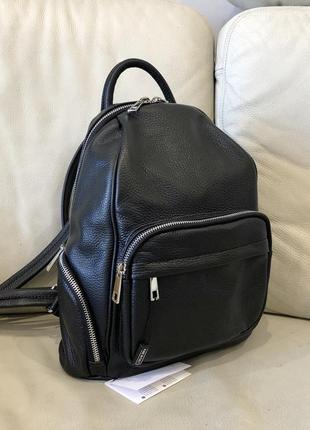 Шкіряний рюкзак рюкзак з натуральної шкіри італія шкіряний рюкзак7 фото