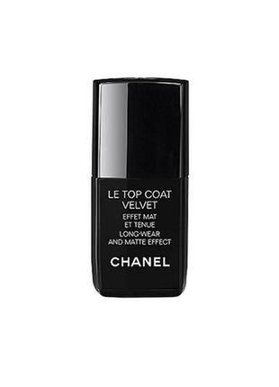 Лак топ chanel le top coat velvet1 фото