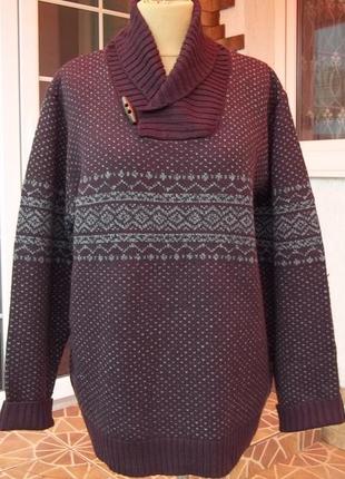 52 / 54 р george свитер, кофта джемпер пуловер мужской оригинал