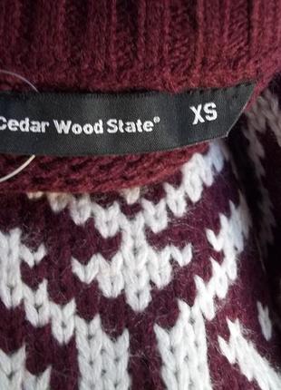 46 / 48 р  cedar wood state фирменный мужской свитер кофта джемпер пуловер свитшот новый оригинал4 фото