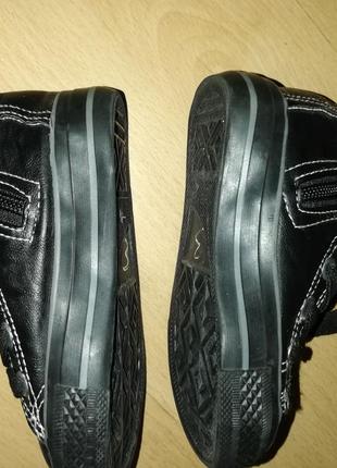 Ботинки-кеды 24 р. с утепление черные5 фото