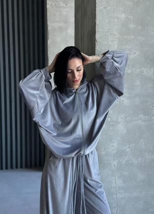 Велюровий костюм-двійка