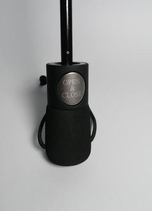 Эксклюзивный мужской зонт, складной supreme, автомат, антиветер, черный верх,внутри изображение бренда supreme5 фото