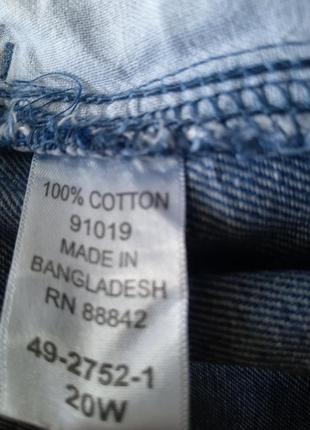 100% коттон. женские джинсовые бриджи, капри, шорты.5 фото