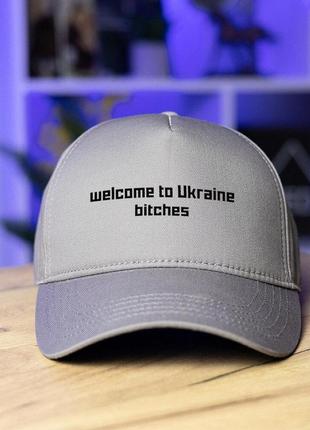 Кепка  trucker cotton - welcome наклейка3 фото