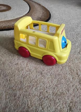 Дитяча іграшка автобус fisher price