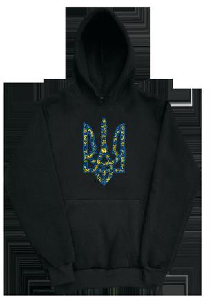 Худі з принтом "я українець" 2xs-2xl