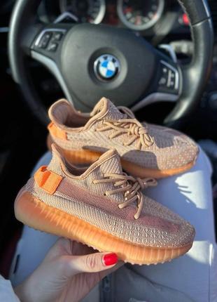 Кросівки yeezy bost 350 v2 mono clay1 фото