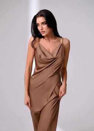 Очень красивое платье-сквозь slip dress3 фото