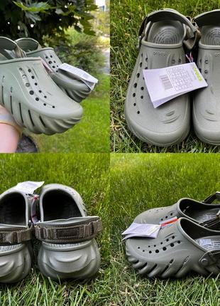 Echo clog crocs крокси чоловічі р. 41-45 мужские кроксы3 фото