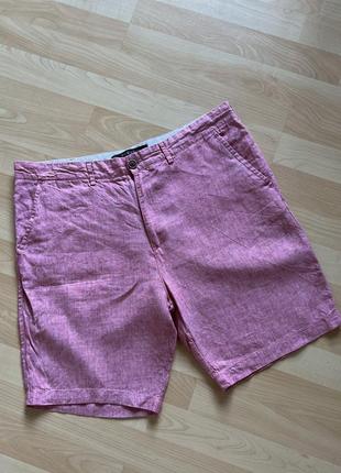 Шорты 100% лен primark