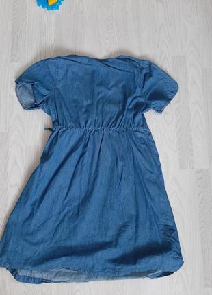 Джинсовое платье сарафан2 фото