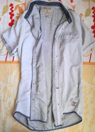 Хлопковая  молодежная рубашка garsia jeans