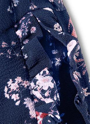Блузка в квітковий принт від tcm tchibo 40р4 фото