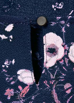 Блузка в квітковий принт від tcm tchibo 40р5 фото