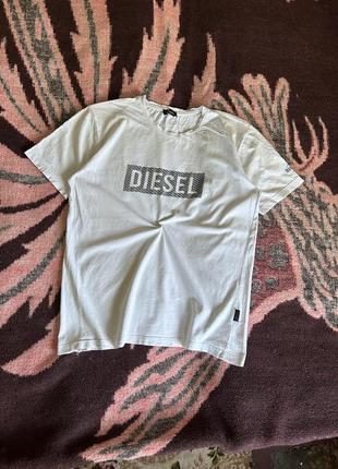 Diesel big logo футболка оригинал бы у