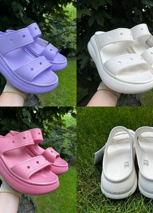 Crocs platform крокси на платформі кроксы р. 36-42 на платформе
