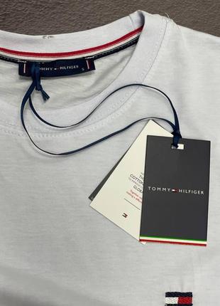 Чоловічий костюм tommy hilfiger // комплект футболка + шорти томі хілфігер6 фото