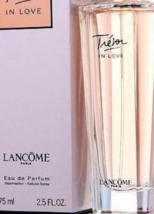 Женская парфюмированная вода lancome tresor in love (ланком трезор и др скам) 75 мл3 фото