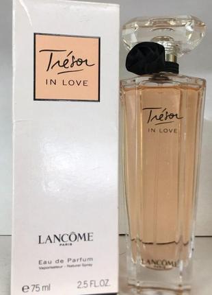 Женская парфюмированная вода lancome tresor in love (ланком трезор и др скам) 75 мл1 фото