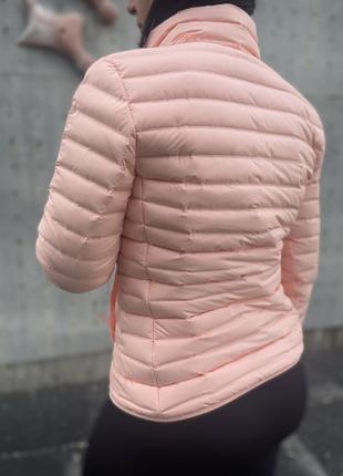 Жіноча куртка adidas рожевого кольору ( ge5845)