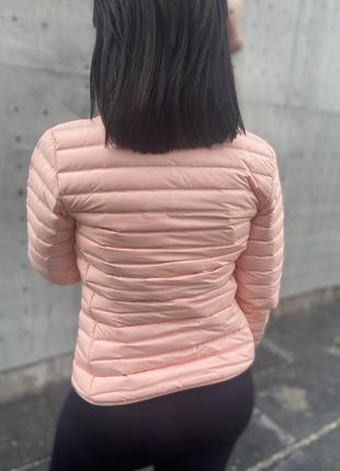Жіноча куртка adidas рожевого кольору ( ge5845)2 фото