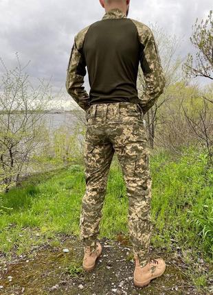Тактические брюки с наколенниками пиксель, мультикам3 фото