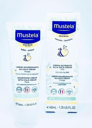 Mustela cold cream мустела колд крем від вітру і морозу 40 мл