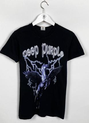 Deep purple вінтажна футболка рок мерч rock merch діп пурпл