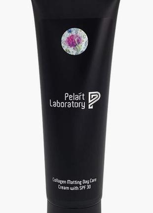 Денний матувальний крем із колагеном spf 30 пеларт pelart laboratory collagen matting day care cream 250 мл