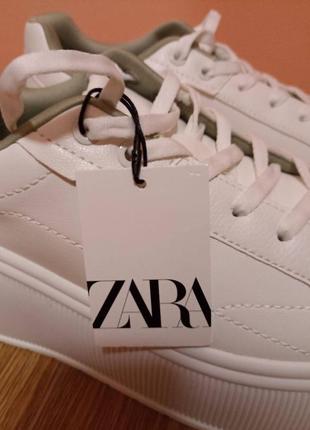 Кеды кроссовки на платформе zara5 фото