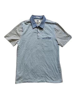 Мужское поло футболка penguin в идеальном состоянии l