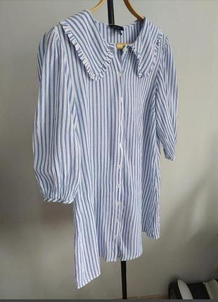 Плаття сукня платье с большим воротником от new look