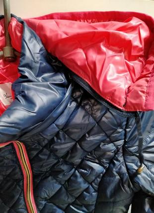 Курточка девчачья, демисезонная, синяя с розовым, с капюшоном.
ю-4083.ціна-450грн
размеры:s.9 фото