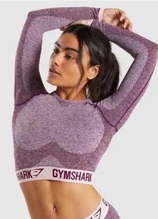 Gymshark flexcrop top кроп топ для тренувань