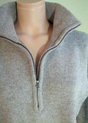 Шикарный мягкий шерстяной свитер,46-54разм.2 фото