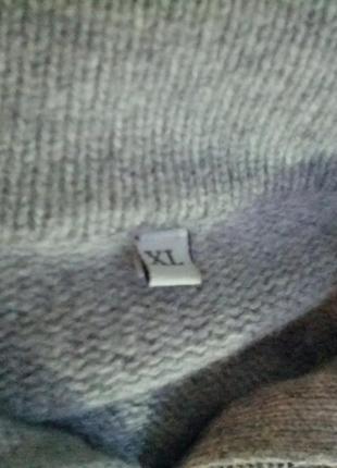 Шикарный мягкий шерстяной свитер,46-54разм.3 фото