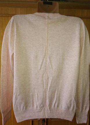 Рожевий кардиган пуловер кофта fat face, uk14/eur 42, 65% вовна2 фото