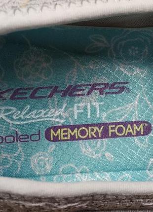 Жіночі мокасини / туфлі skechers оригінал, розмір 38 (memory foam)9 фото
