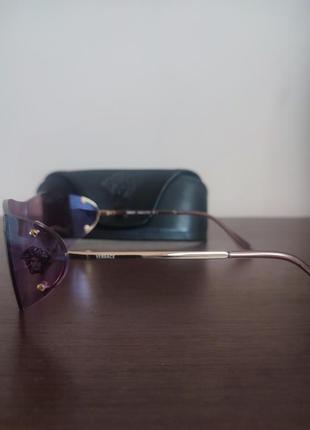 Versace солнцезащитные очки нуждаются в реставрации спереди треснутые но не мешает в зодиака оригинал vintage9 фото