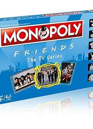 Monopoly friends edition (монополія: друзі) англійською мовою