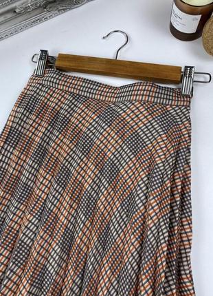 Плиссированная миди юбка от h&amp;m7 фото