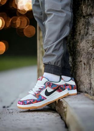 Мужские кроссовки nike sb dunk low parra 40-41-42-43-44-454 фото