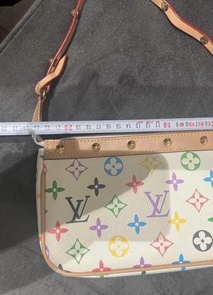 Шикарная винтажная брендовая сумка louis vuitton pochette7 фото