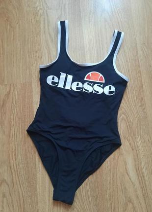 Купальник сдельный ellesse купальник слитный черный