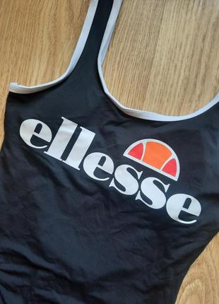 Купальник сдельный ellesse купальник слитный черный3 фото